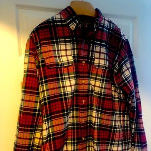 Polo by Ralph Lauren checked flannel cotton shirt with two pockets